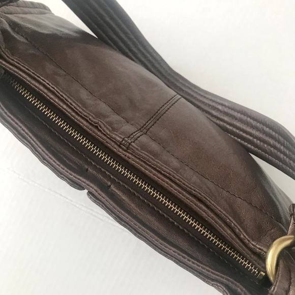 Kooba Copper Toned Genuine Leather Shoulder Purse main image 5